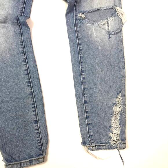 Blanknyc The Bond distressed skinny jeans sz 26 - Picture 3 of 9